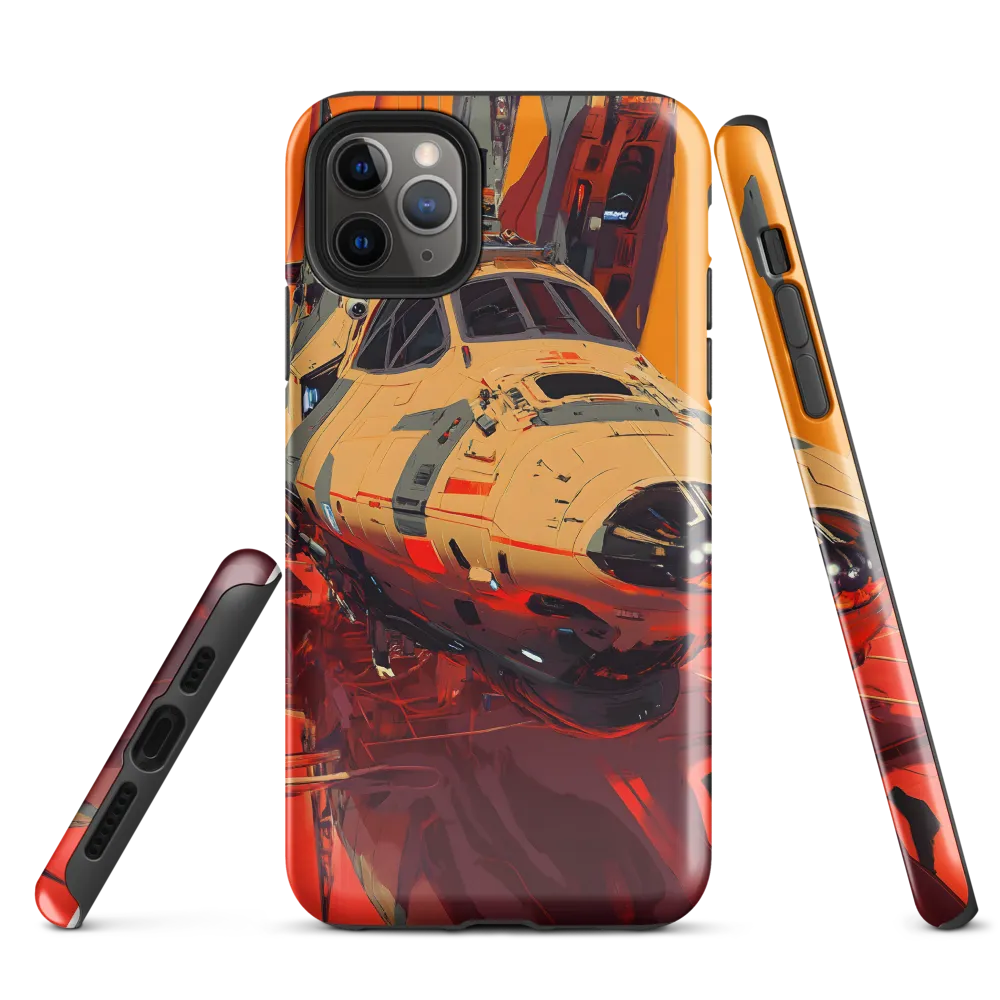 Futuristic Vessel: A Glimpse into Tomorrow | Phone Case |  11 Pro Max | Tough Case | Glossy