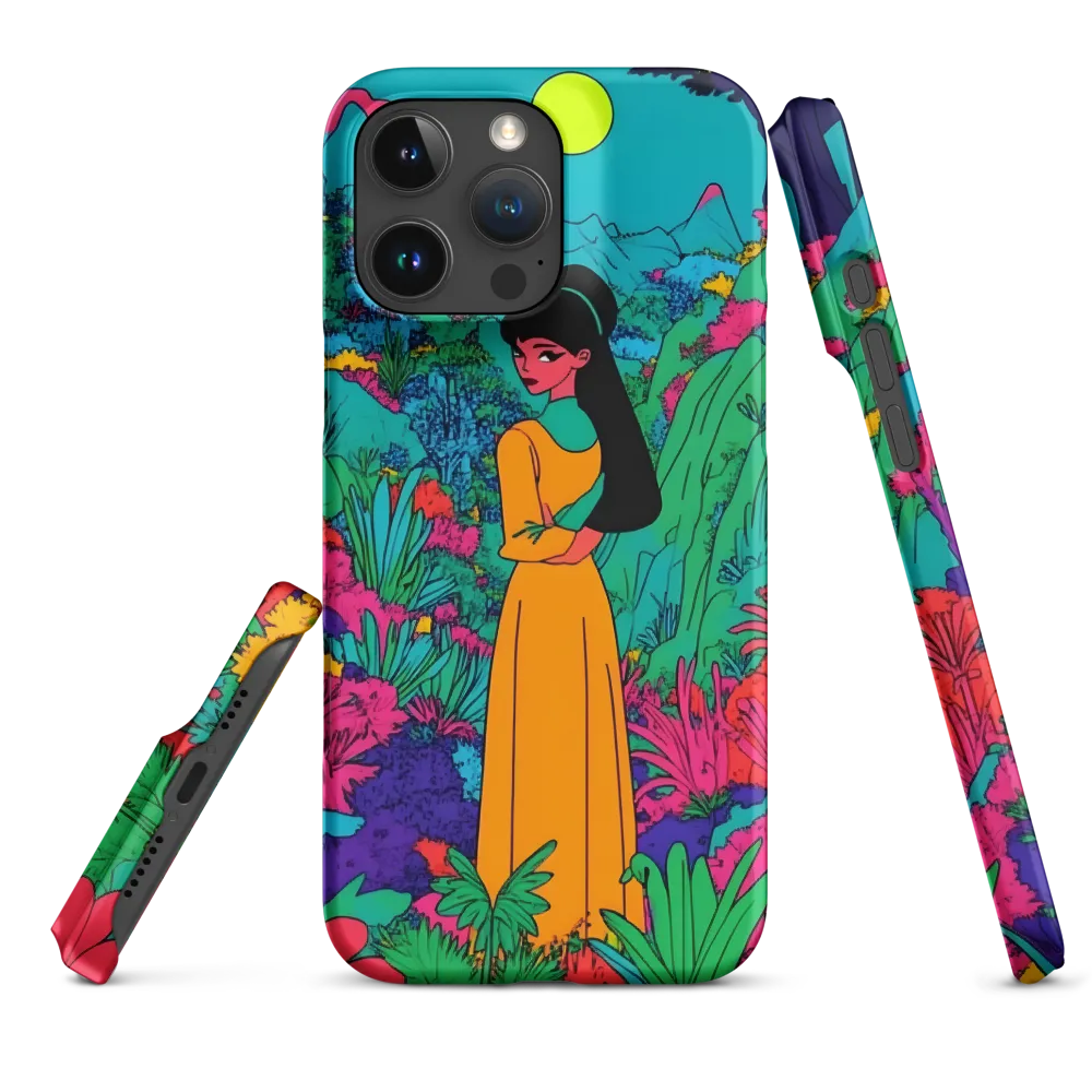 Ethereal Serenity in a Psychedelic Landscape