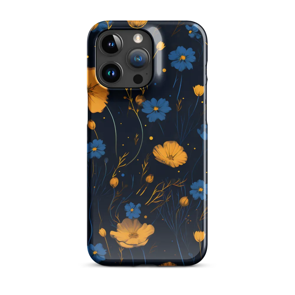 Nocturnal Blossoms | Phone Case |  15 Pro Max | Snap Case | Glossy