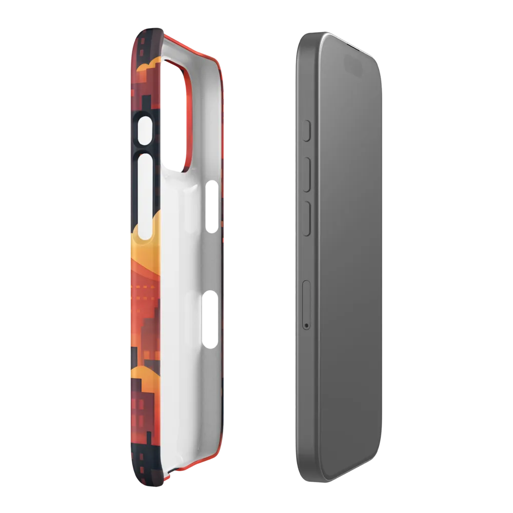 Radiance of the Urban Horizon | Phone Case |  16 Pro | Snap Case | Matte