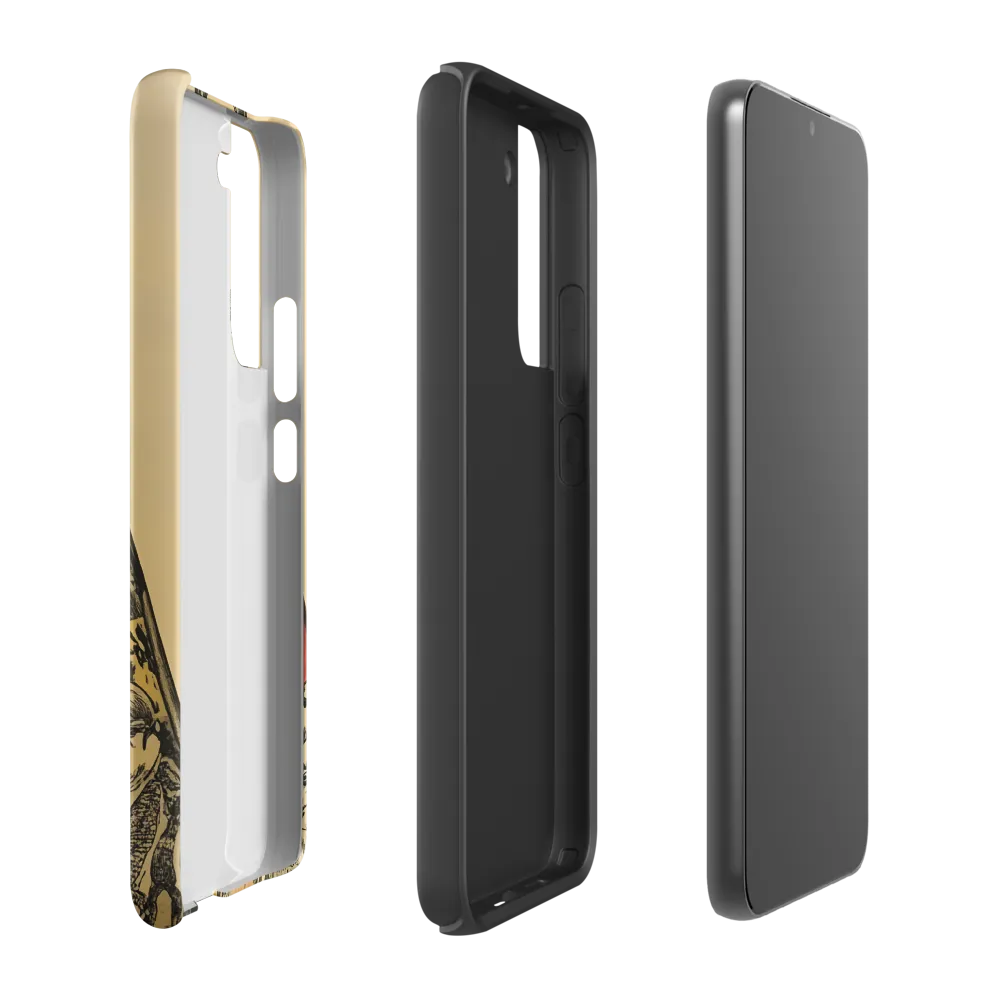 Mystical Cloak of Symbols | Phone Case |  S22 Plus | Tough Case | Matte
