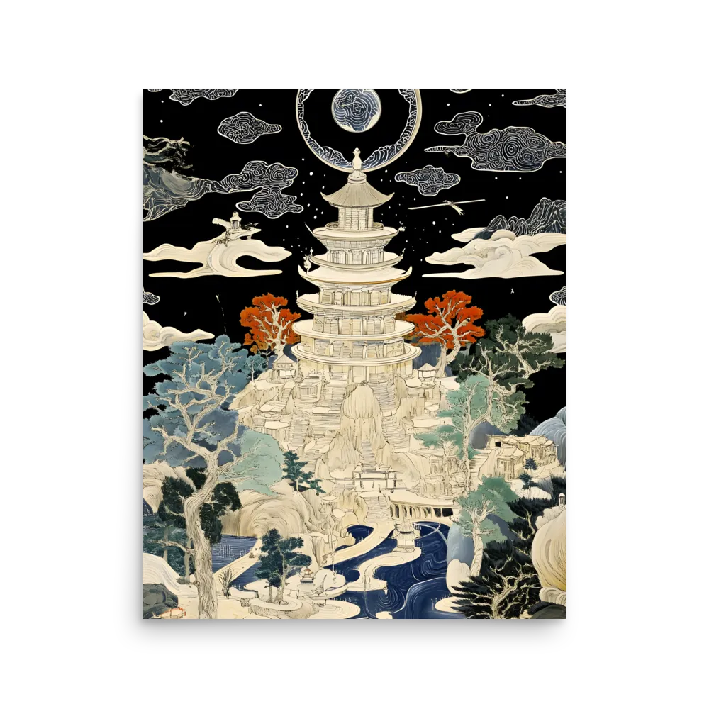 Whispers of the Pagoda | Poster | 16″×20″