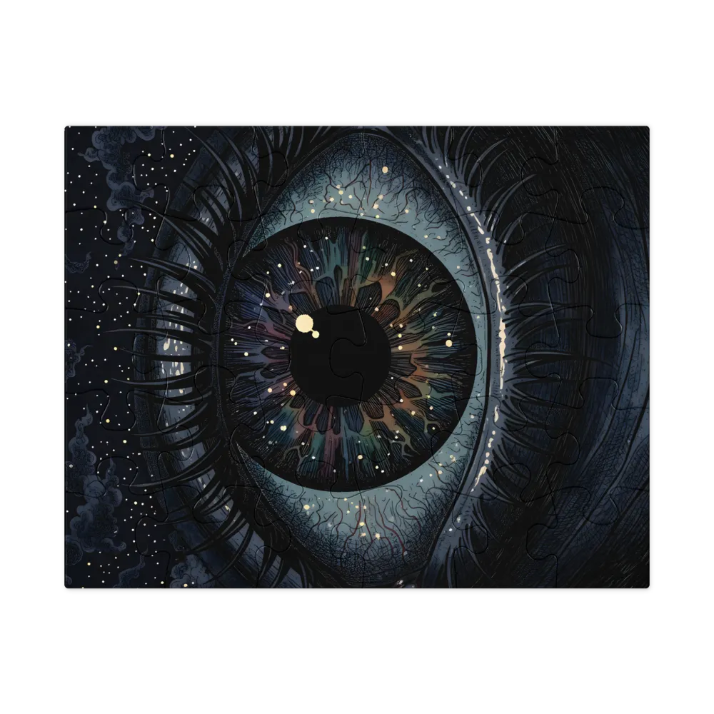 Cosmic Eye 
 Jigsaw Puzzle in Tin Box