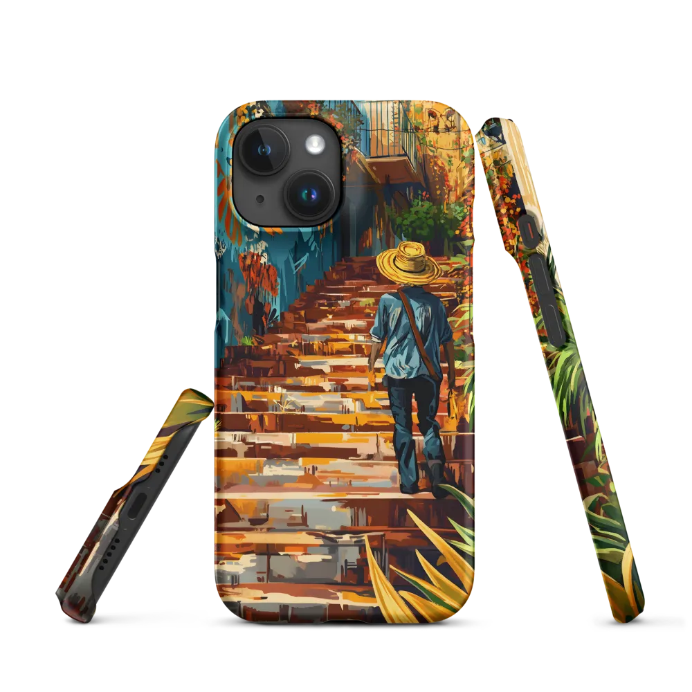 Steps to Adventure | Phone Case |  15 | Snap Case | Matte