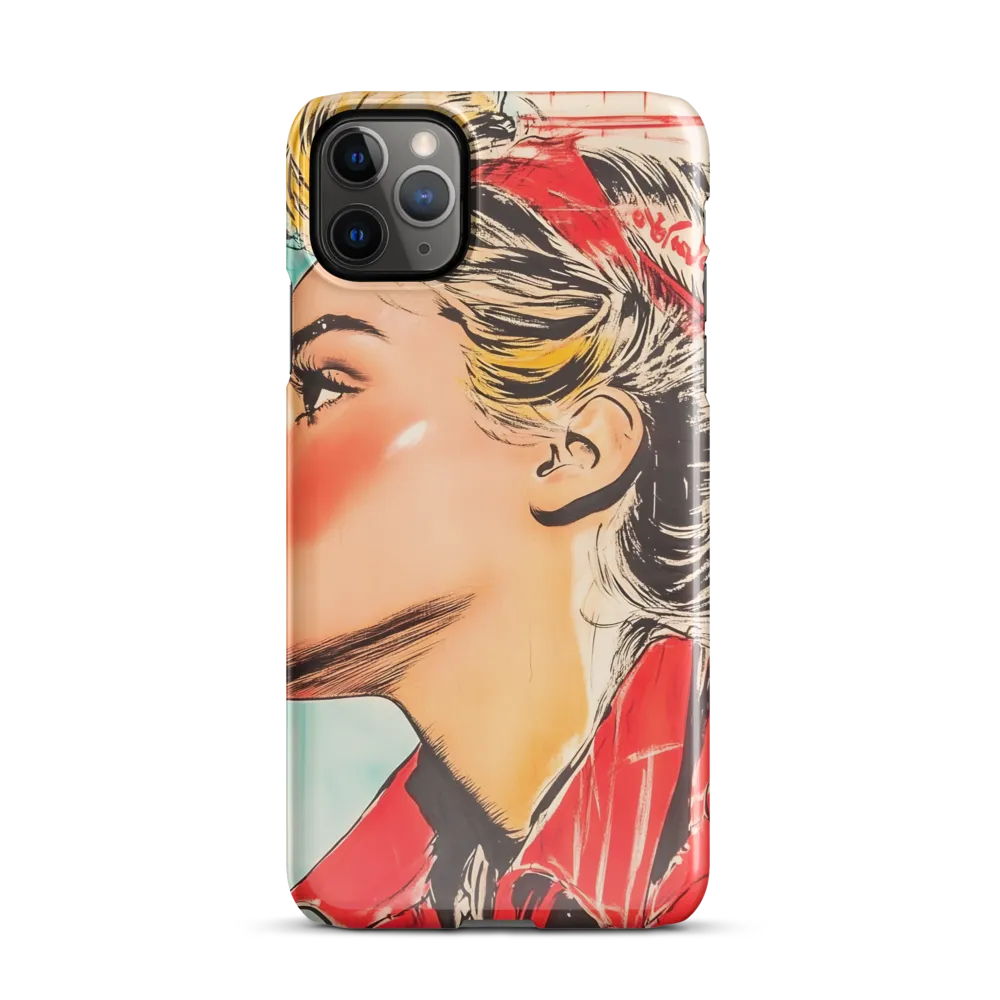 Empowered Elegance: A Pop Art Portrait | Phone Case |  11 Pro Max | Snap Case | Glossy