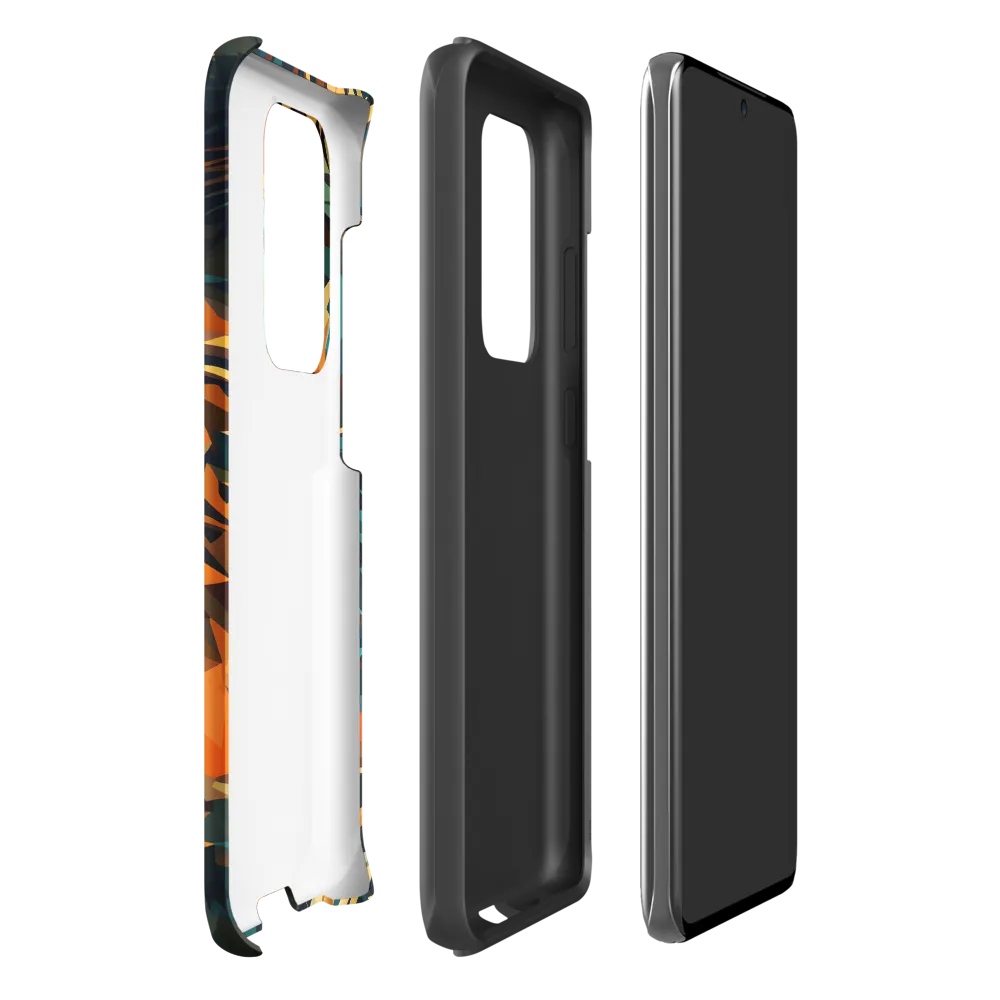 Wild Symphony: Abstract Tigers | Phone Case |  S20 Ultra | Tough Case | Matte