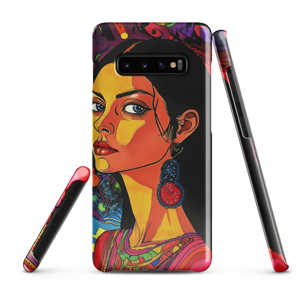 Ethereal Dreamscape in Vivid Colors | Phone Case |  S10 Plus | Snap Case | Glossy