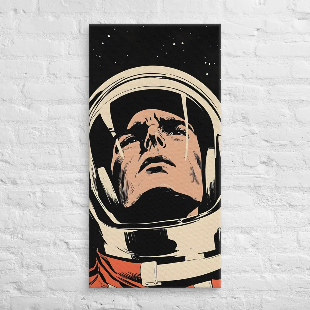 Gaze of the Astronaut | Canvas | 20″×40″