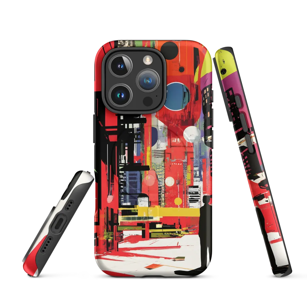 Urban Echoes: A Futuristic Reverie | Phone Case |  16 Pro | MagSafe® Tough Case | Matte