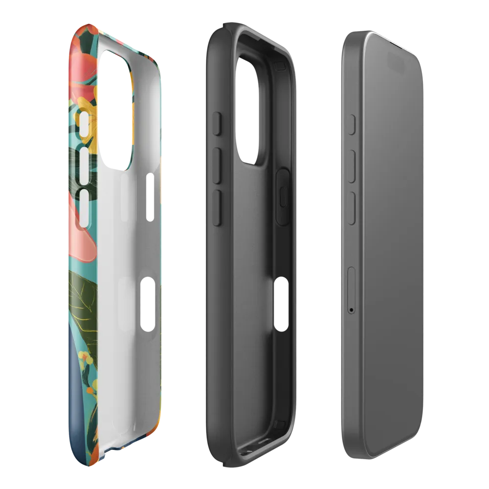 Elegance in Bloom | Phone Case |  16 Pro | Tough Case | Glossy