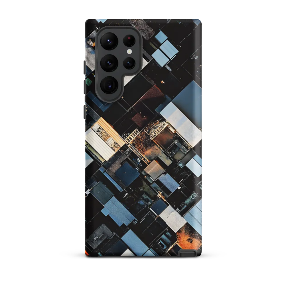 Urban Mosaic from Above