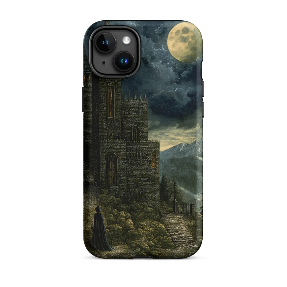 Whispers of the Moonlit Castle | Phone Case |  15 Plus | Tough Case | Matte