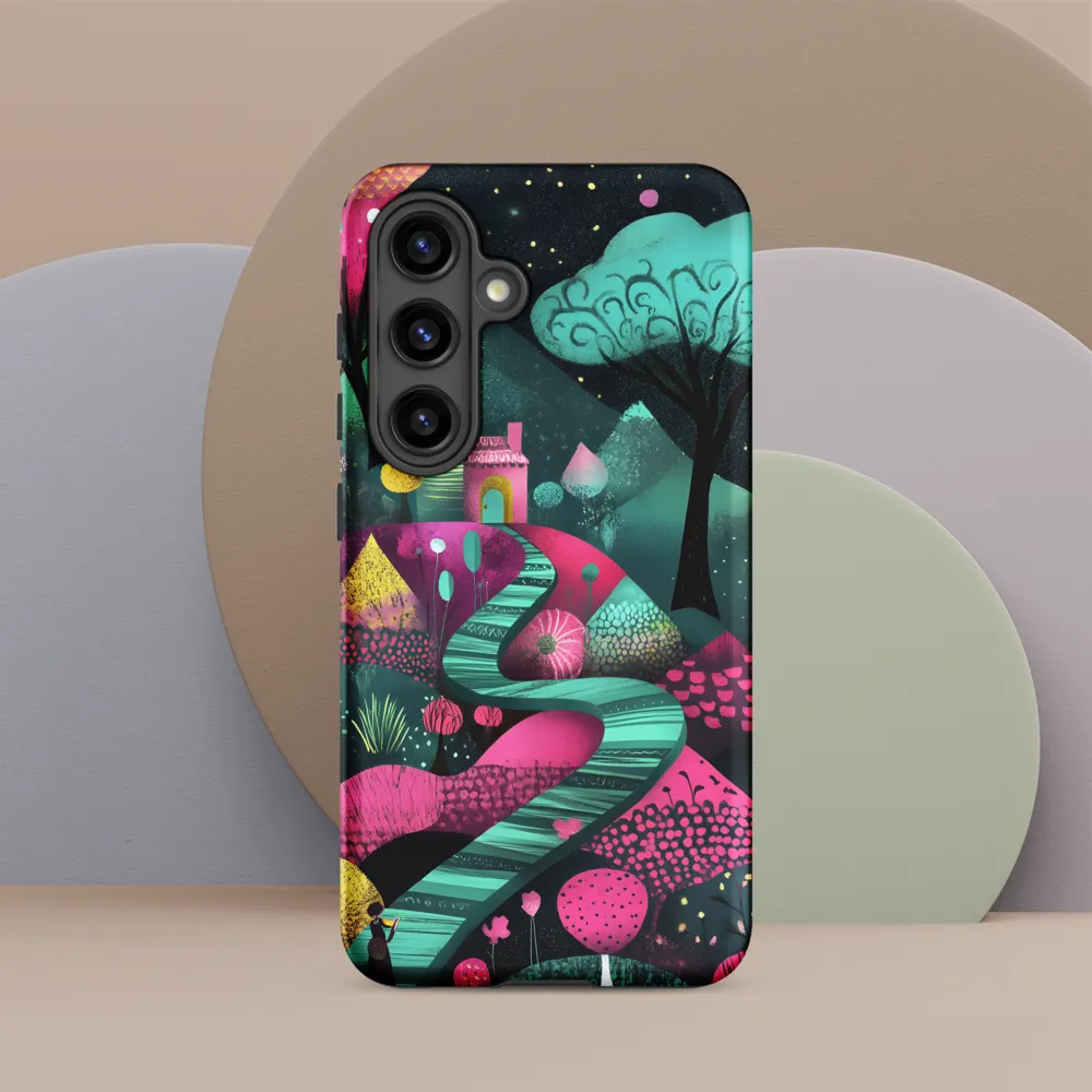 Whimsical Journey through Colorful Lands