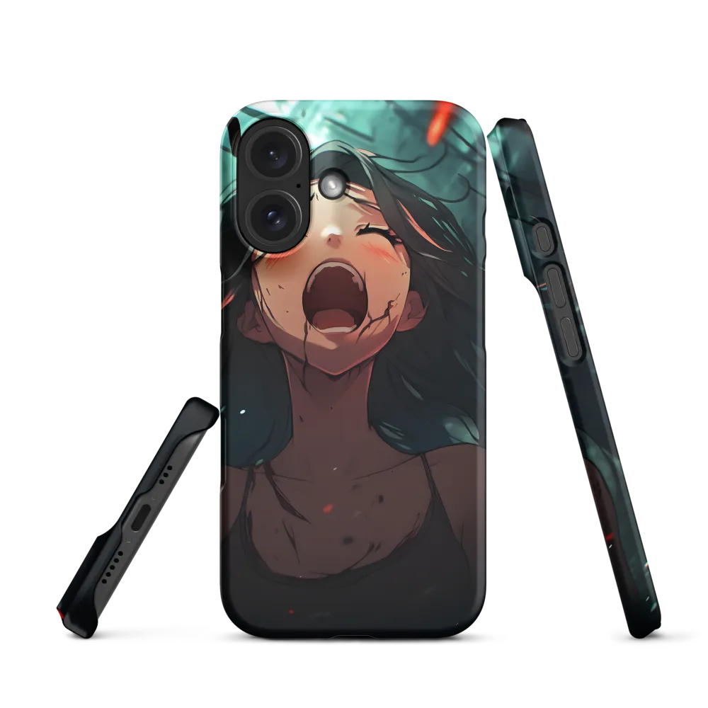 Scream of Pain | Phone Case |  16 | Snap Case | Matte