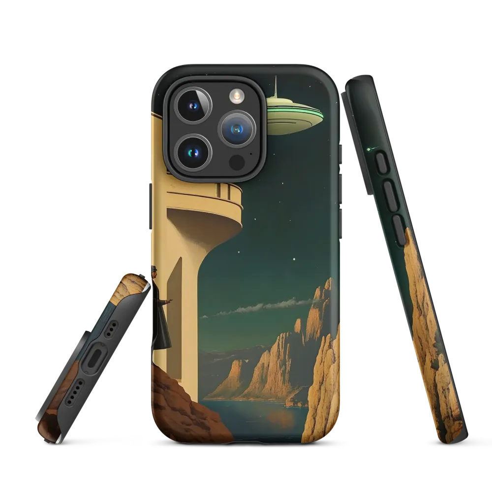 Encountering the Unknown | Phone Case |  16 Pro | Tough Case | Matte