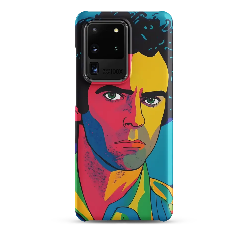 Electric Visage: A Portrait of Vibrance
