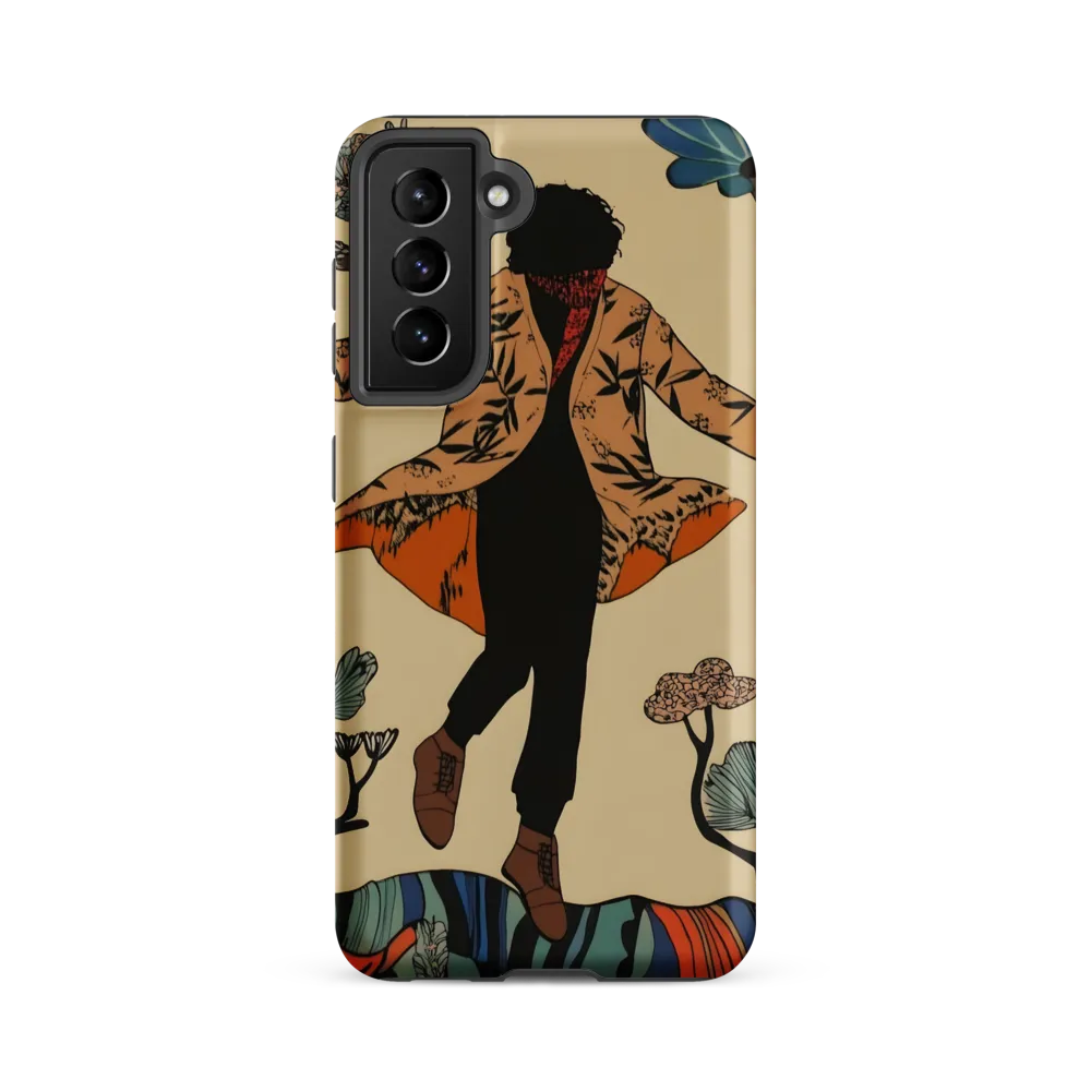 In Full Bloom: Embracing Nature's Whimsy | Phone Case |  S21 FE | Tough Case | Matte