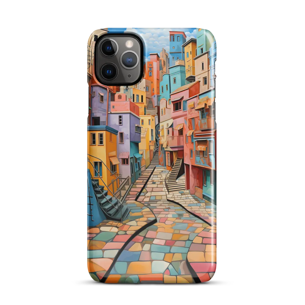 Vibrant Cityscape: A Kaleidoscope of Colors | Phone Case |  11 Pro Max | Snap Case | Glossy