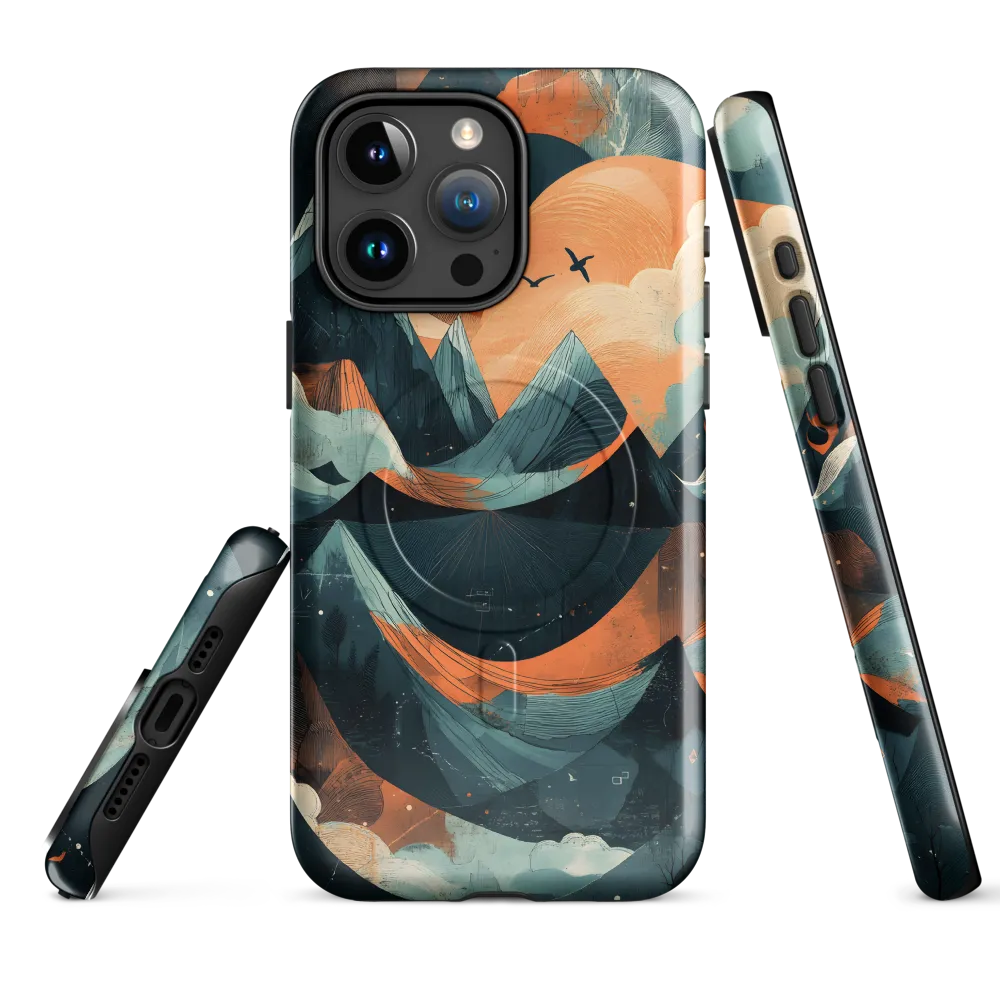 Ethereal Mountain Dreams | Phone Case |  15 Pro Max | MagSafe® Tough Case | Glossy