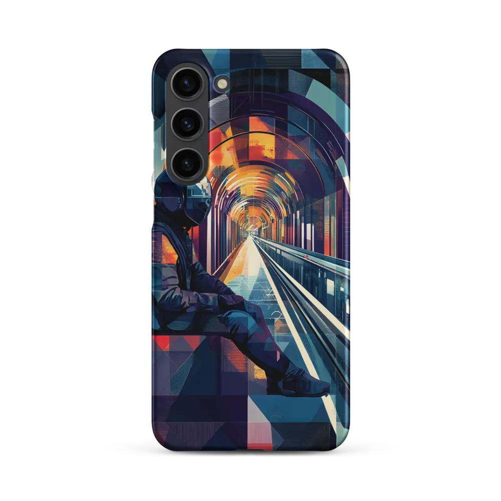 Reflections in a Futuristic Tunnel