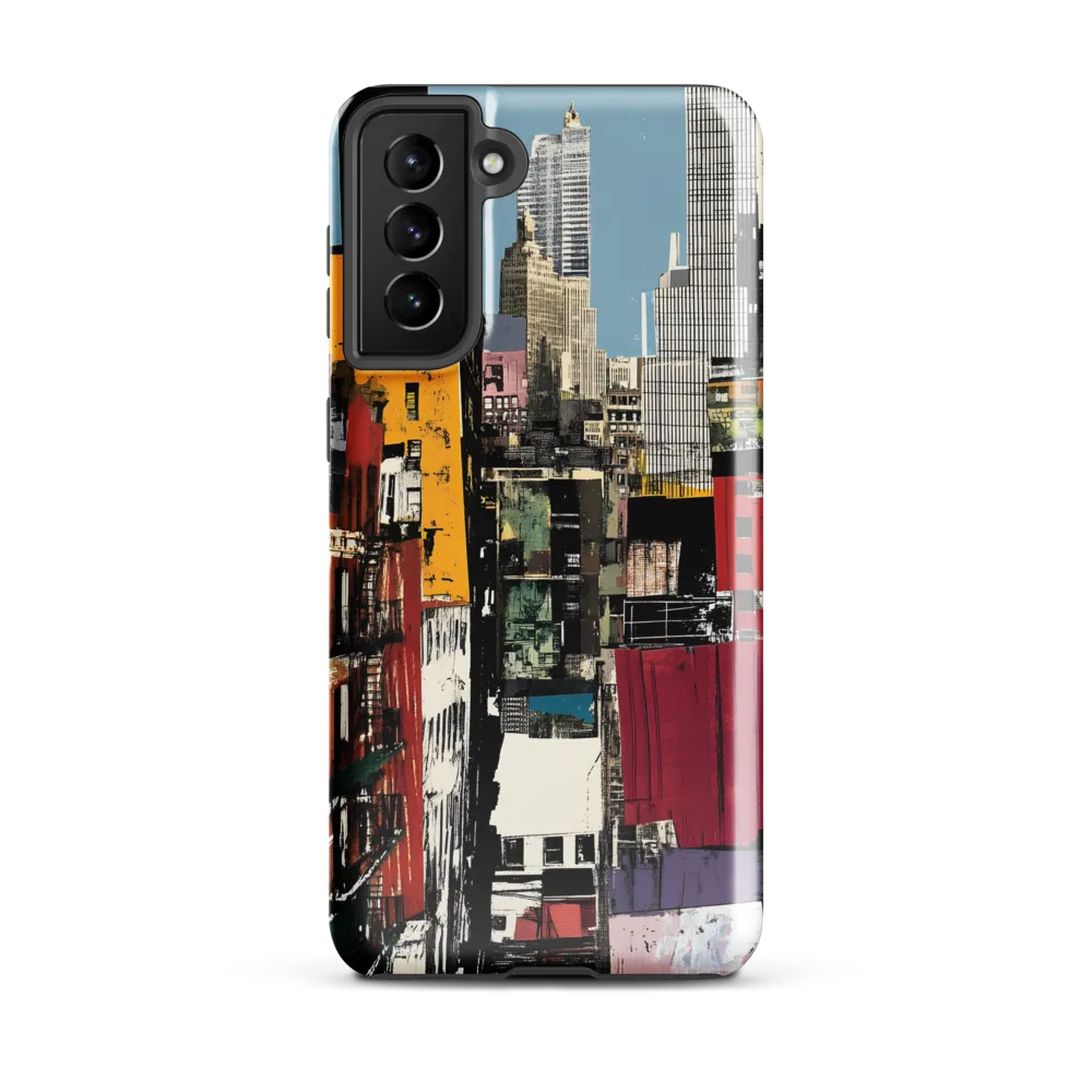 Urban Collage: A Vivid Cityscape