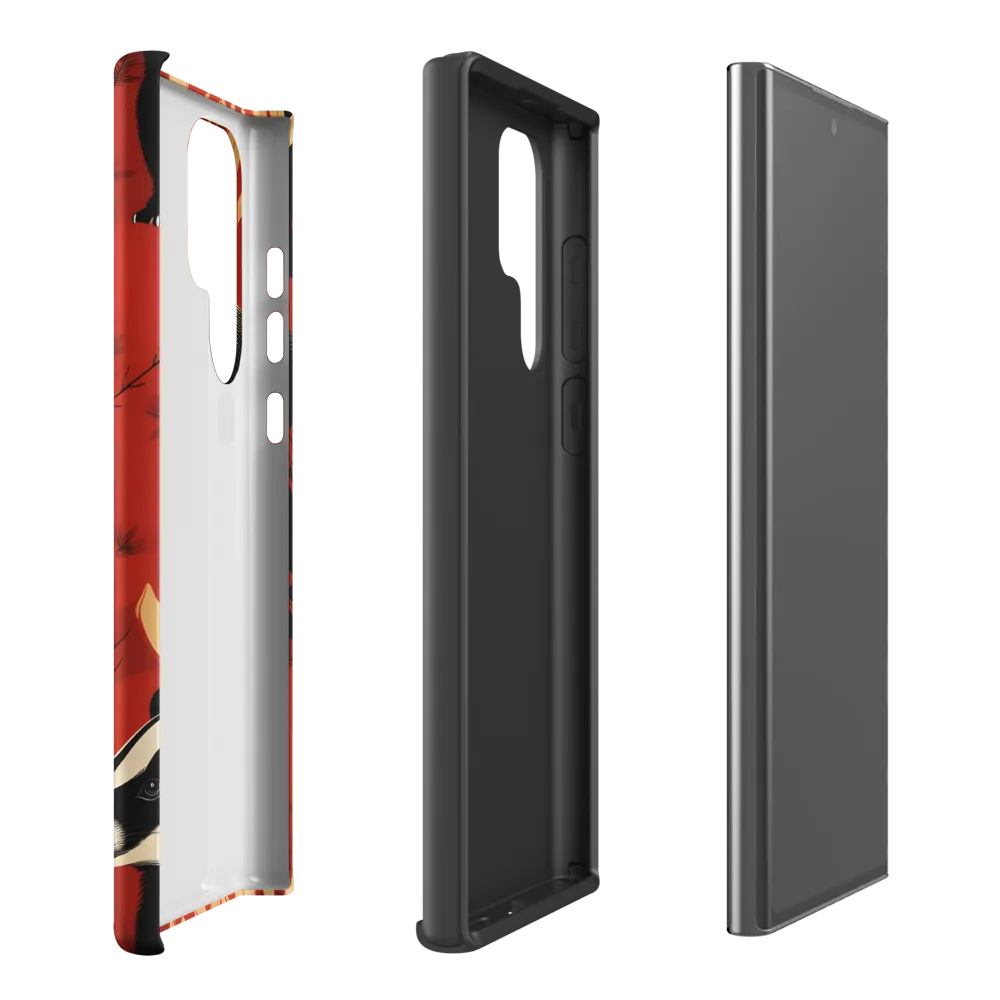 Whimsical Badger Dance | Phone Case |  S22 Ultra | Tough Case | Matte