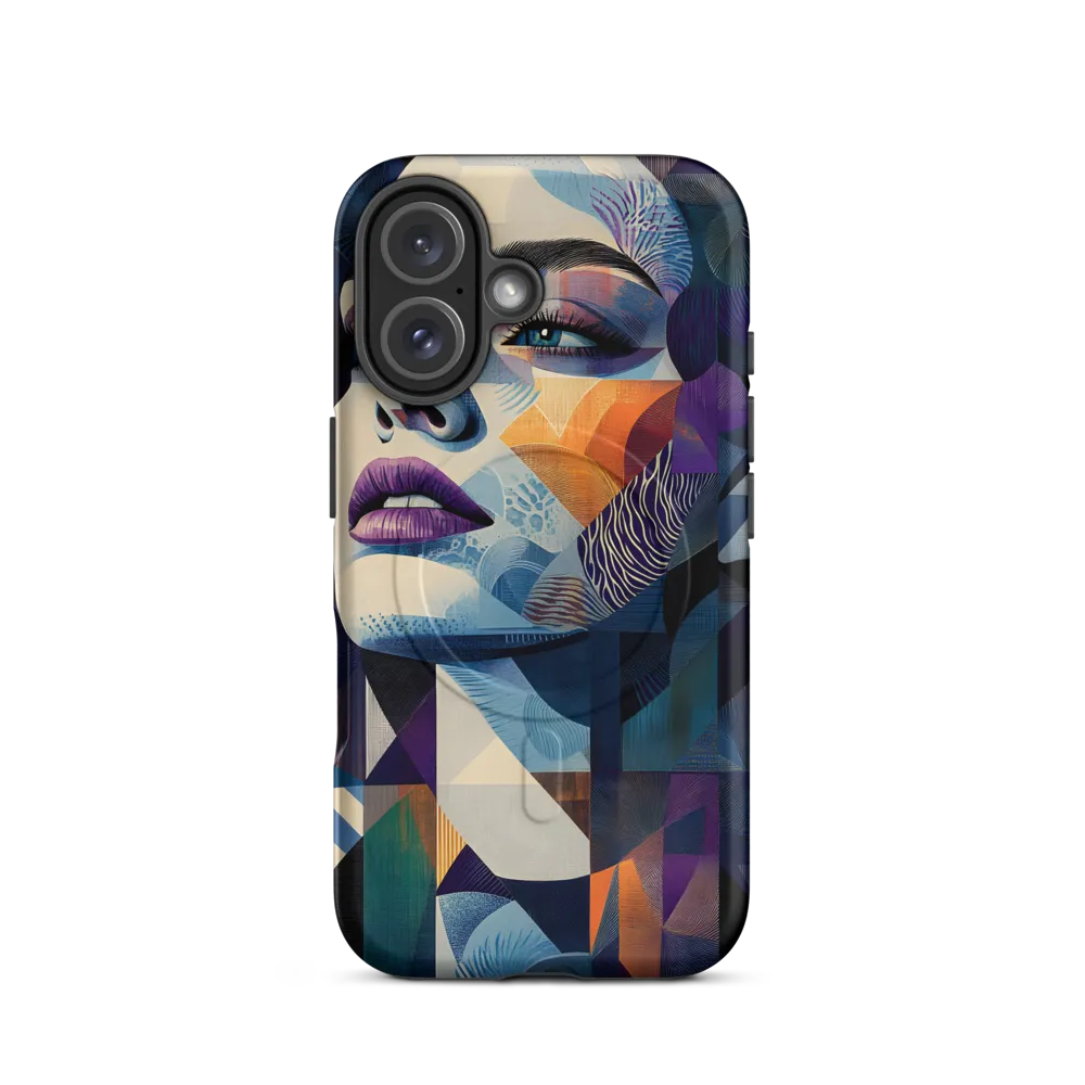Fragmented Mystery: A Modern Portrait