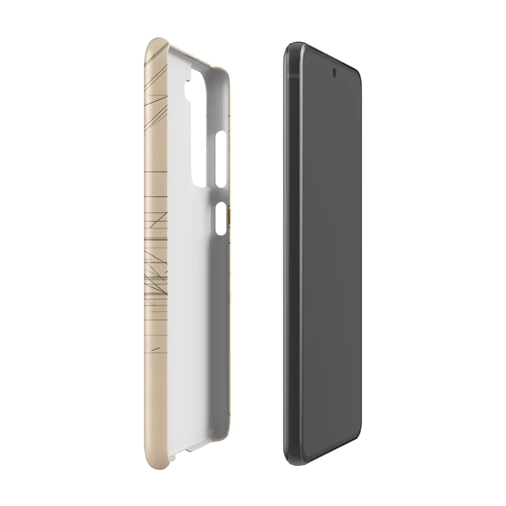 Abstract Profile: A Minimalist Exploration | Phone Case |  S21 FE | Snap Case | Matte