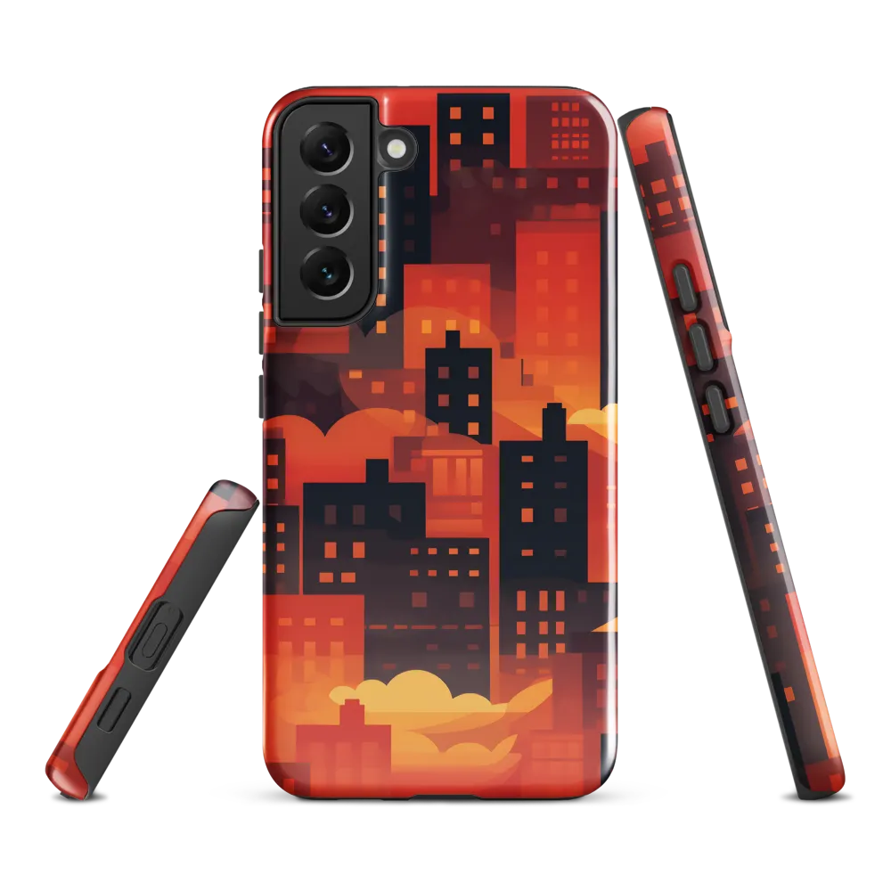 Radiance of the Urban Horizon | Phone Case |  S22 Plus | Tough Case | Glossy