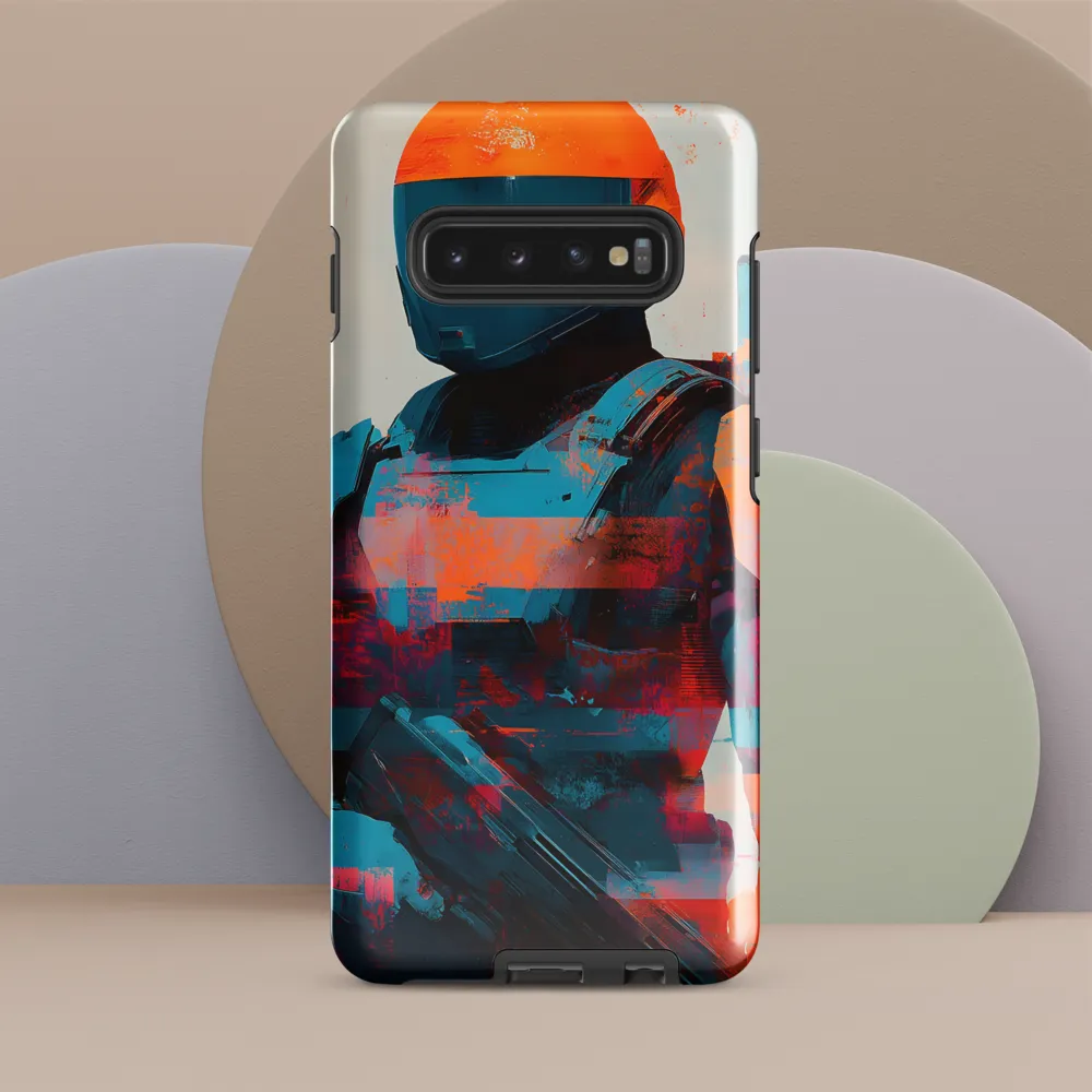 Futuristic Sentinel | Phone Case |  S10 Plus | Tough Case | Glossy