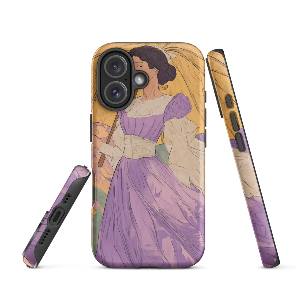 Elegance Under the Umbrella | Phone Case