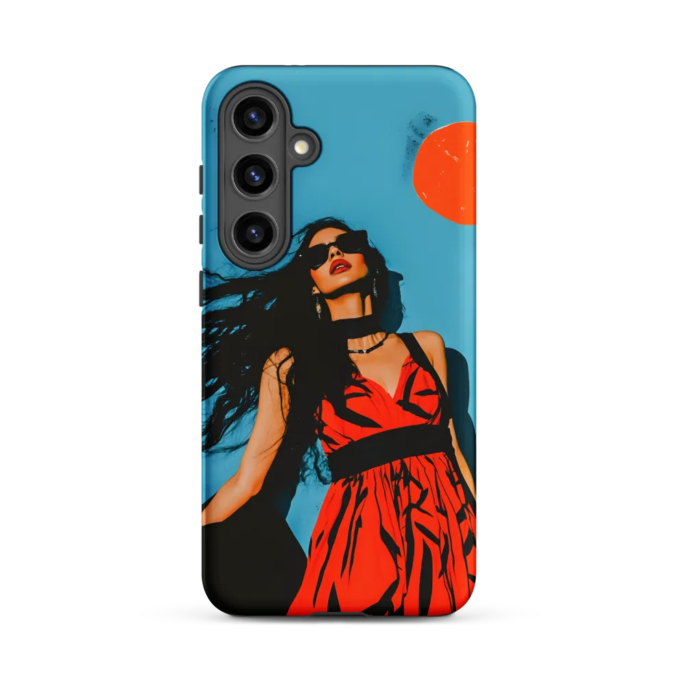 Sunset in Fashion: A Modern Portrait