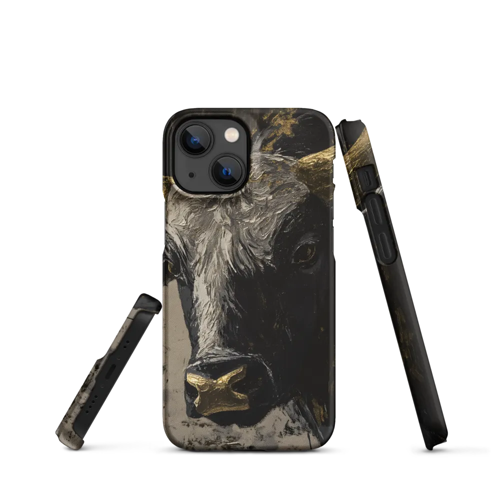 Majestic Bull: The Power in Black and Gold