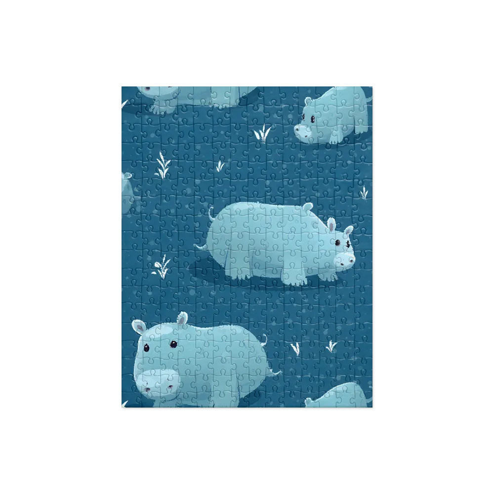 Whimsical Hippo Play
