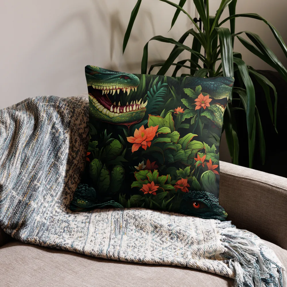 Into the Lush Unknown | Pillow | 22″×22″