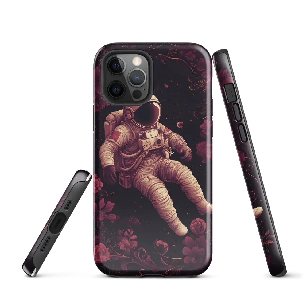 Cosmic Bloom: An Astronaut's Journey
