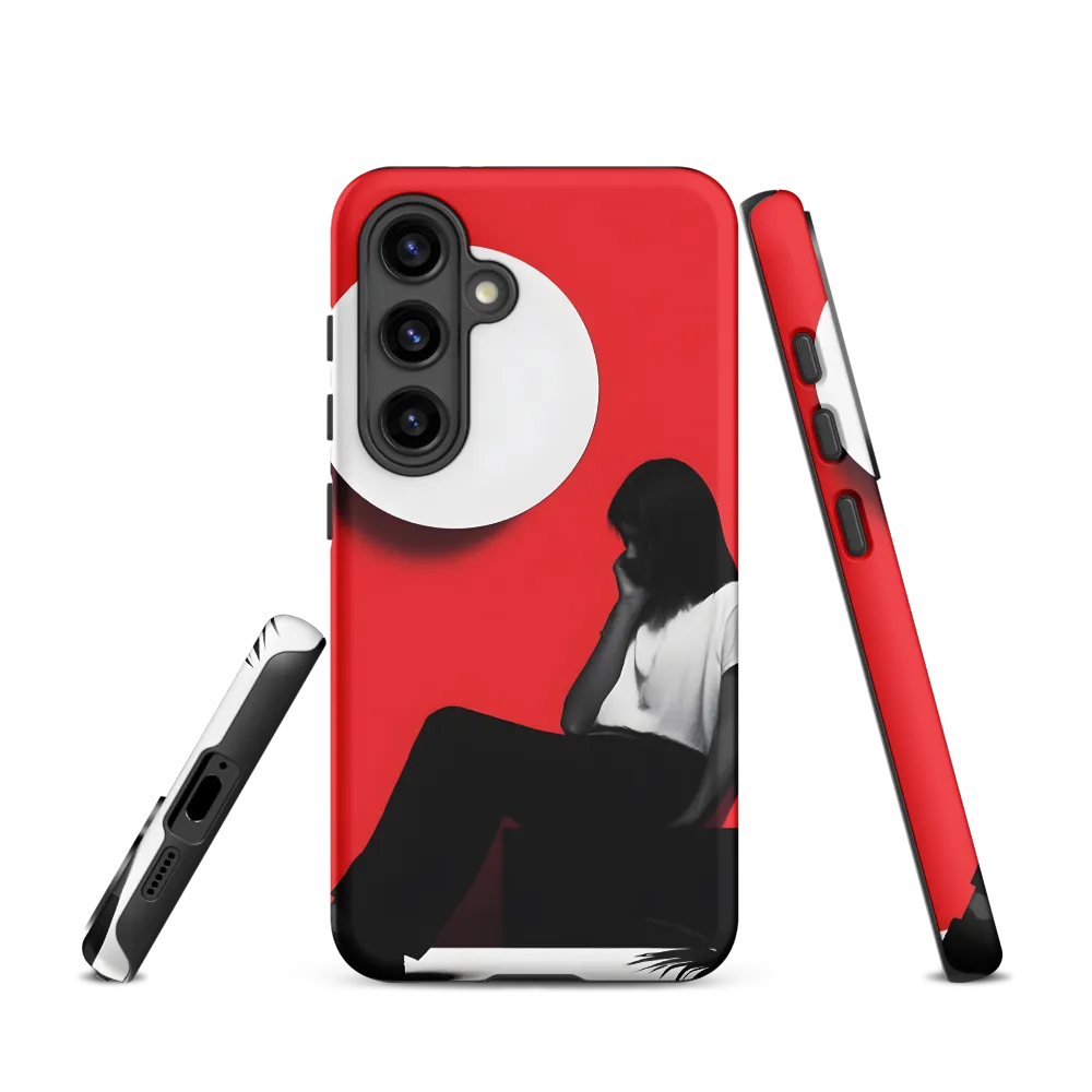 Contemplation in Red