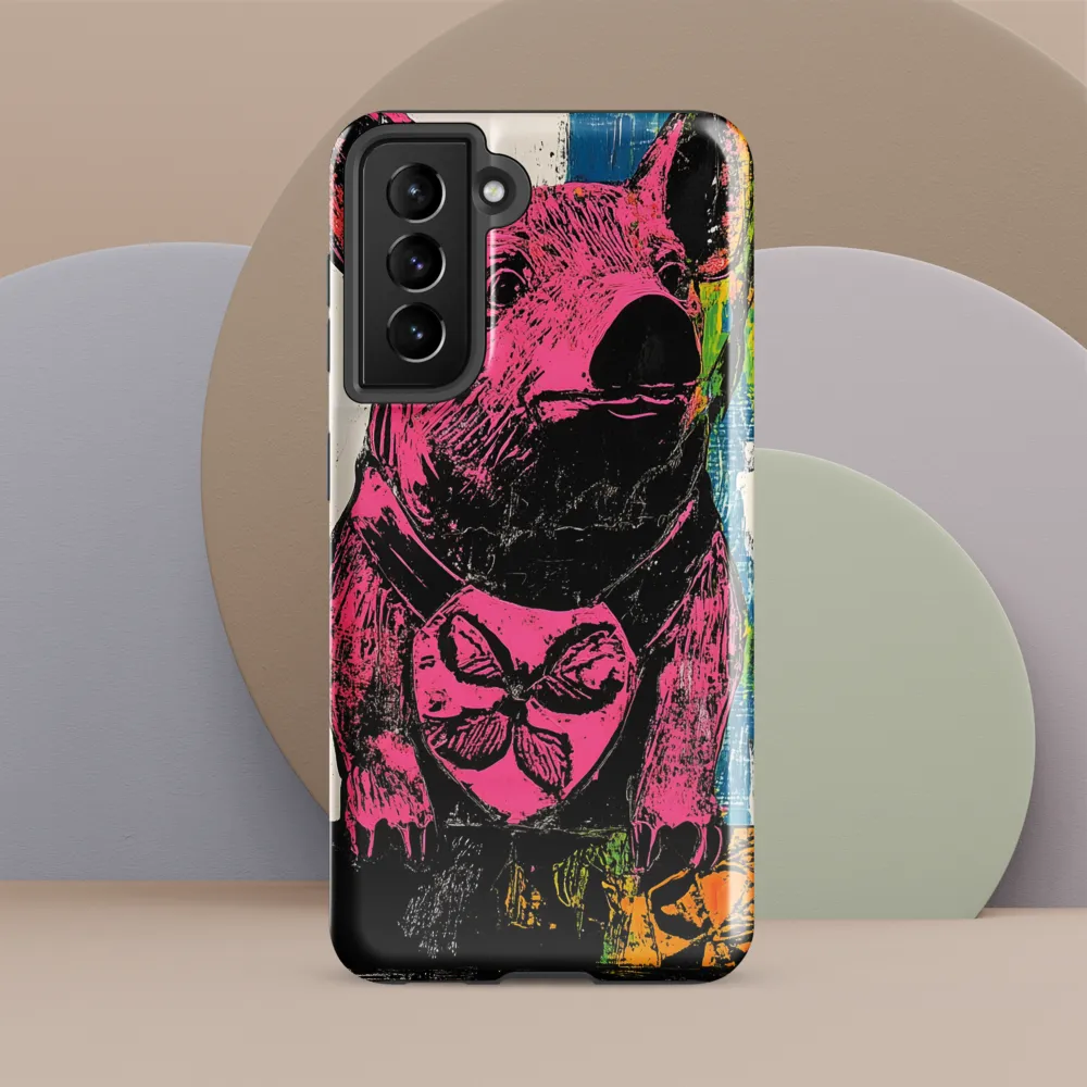 Vibrant Hearted Pig