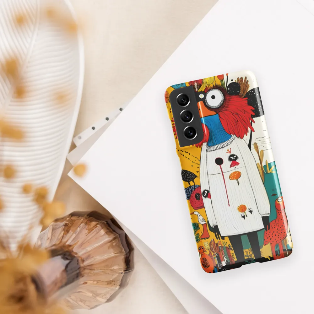 Whimsical Bird's Embrace