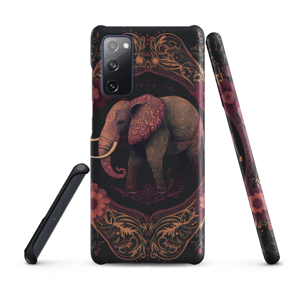 Regal Reverie: The Ornate Elephant