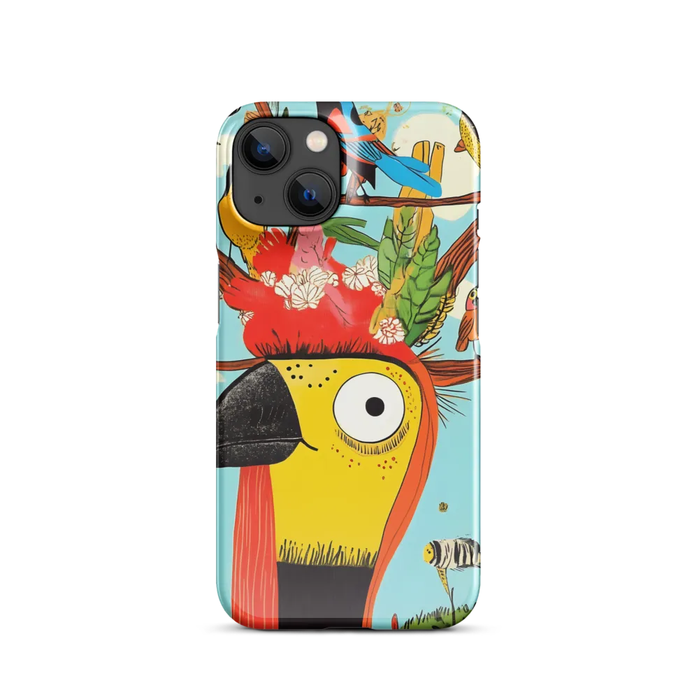 Toucan with Floral Crown