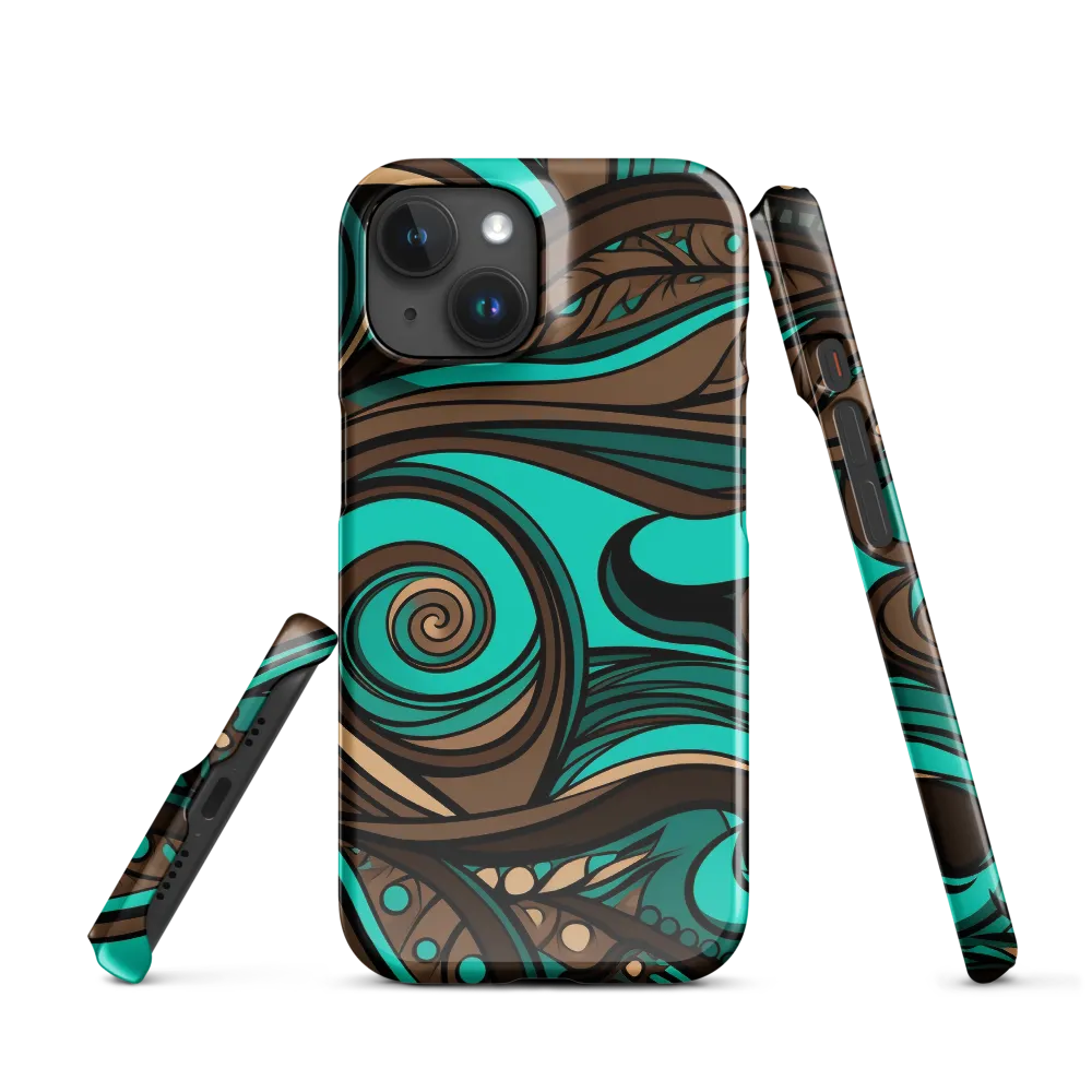 Fluctuating Currents | Phone Case |  15 | Snap Case | Glossy