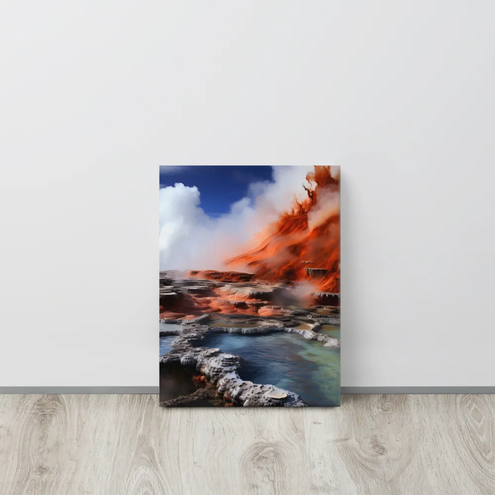 Nature's Fury: The Volcano's Expression