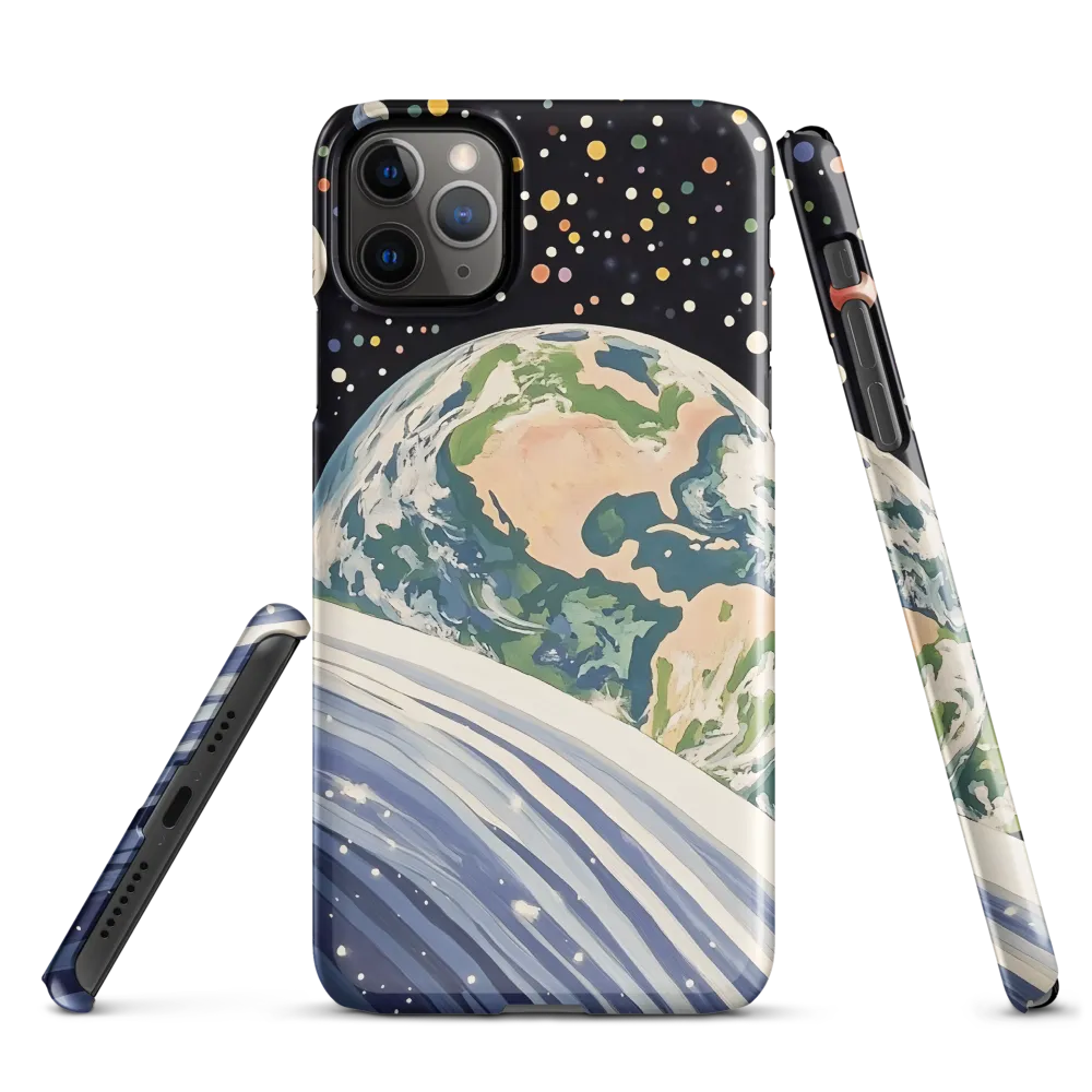 Celestial View: A Surreal Journey Through Space | Phone Case |  11 Pro Max | Snap Case | Glossy