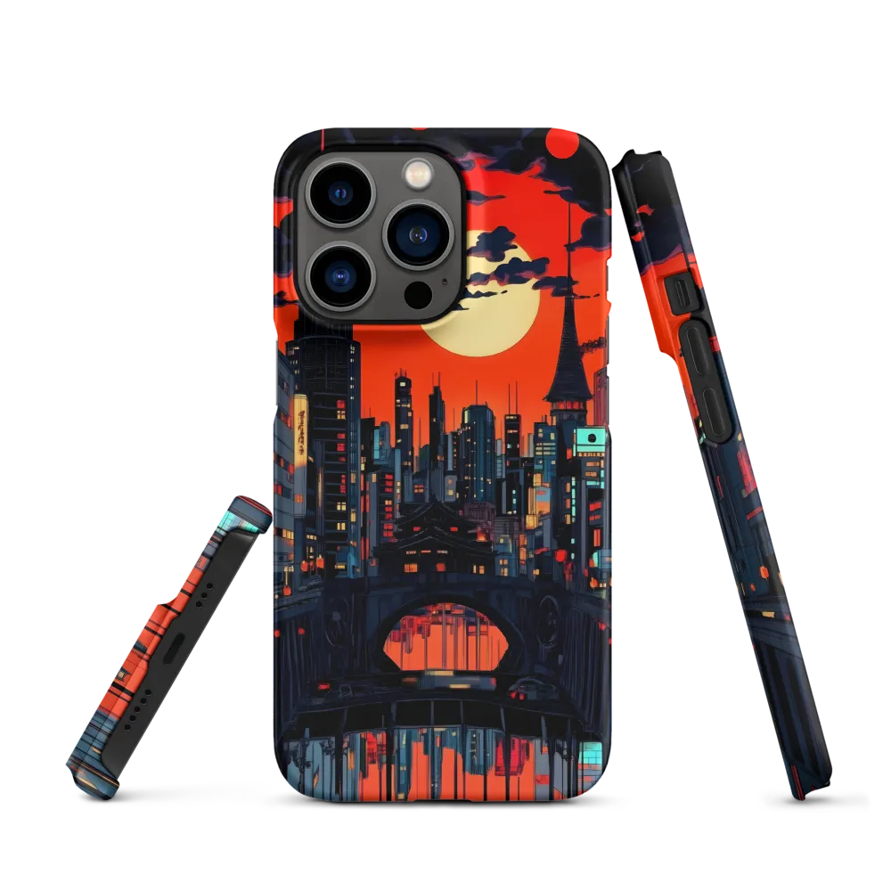 Nightfall in a Neon City