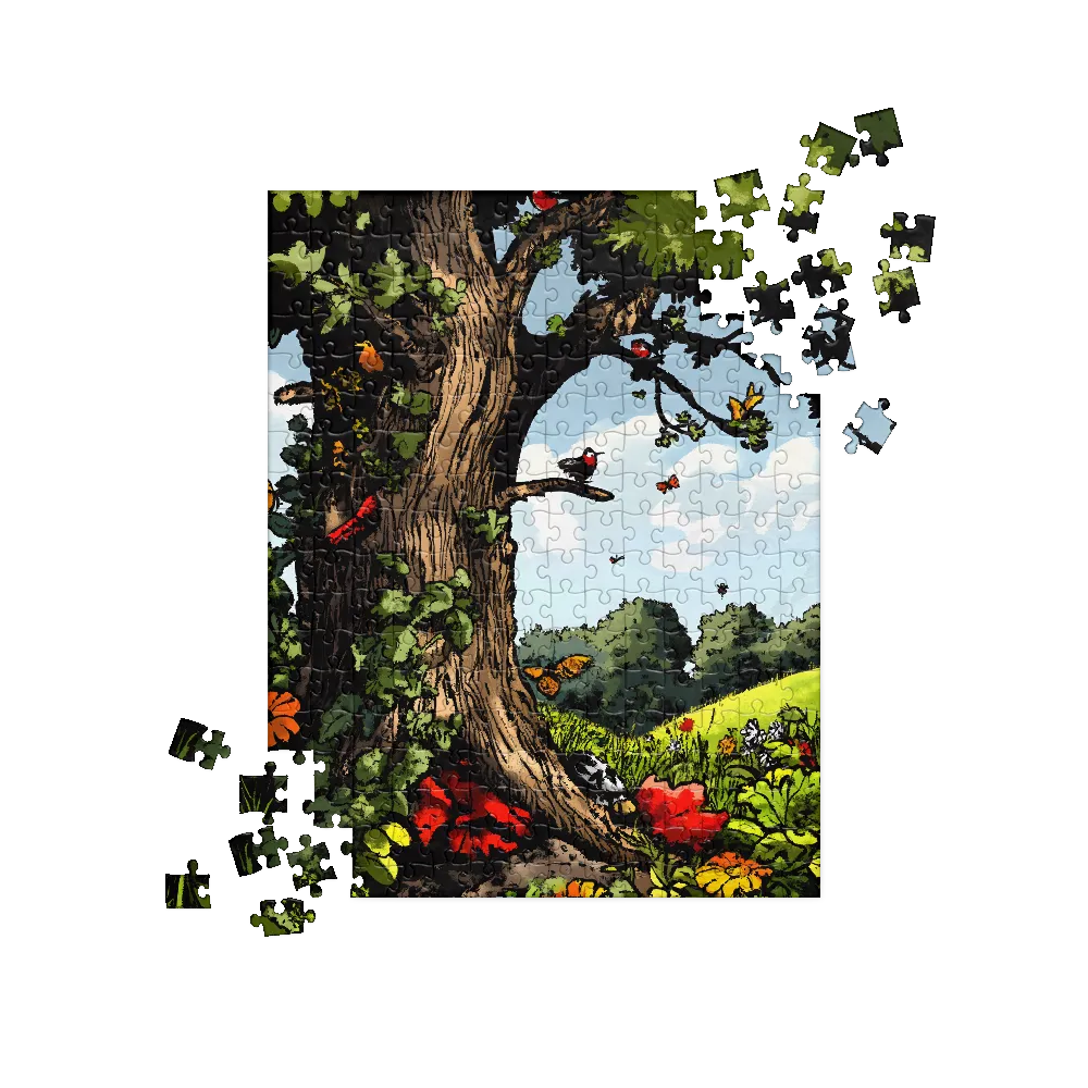 Harmony in Nature: The Invincible Tree