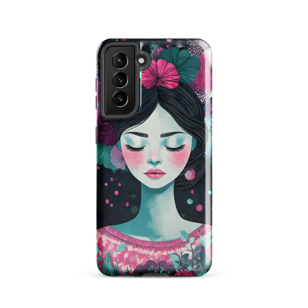 Embrace of Floral Serenity