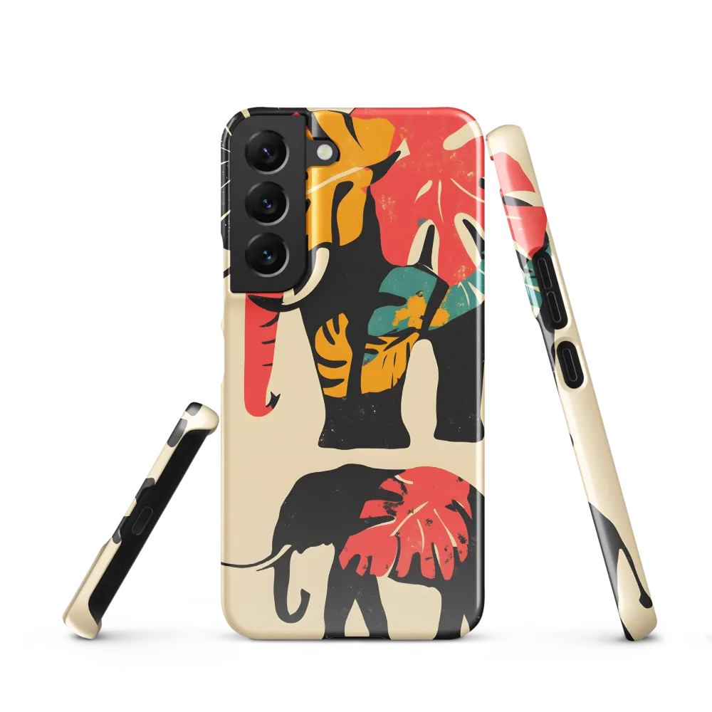 Tropical Elegance: The Elephant's Dance