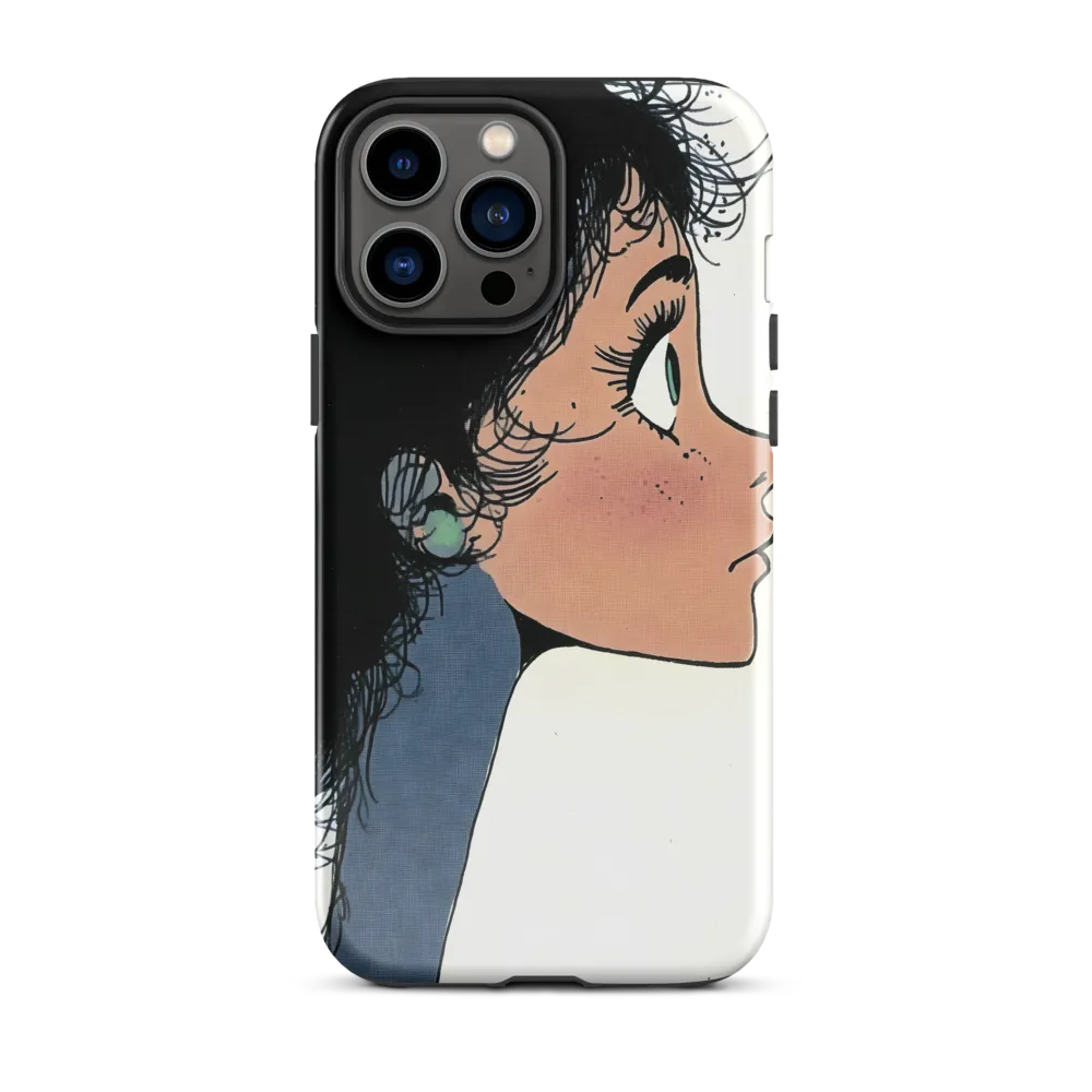 Whispers of Contemplation | Phone Case |  13 Pro Max | Tough Case | Glossy