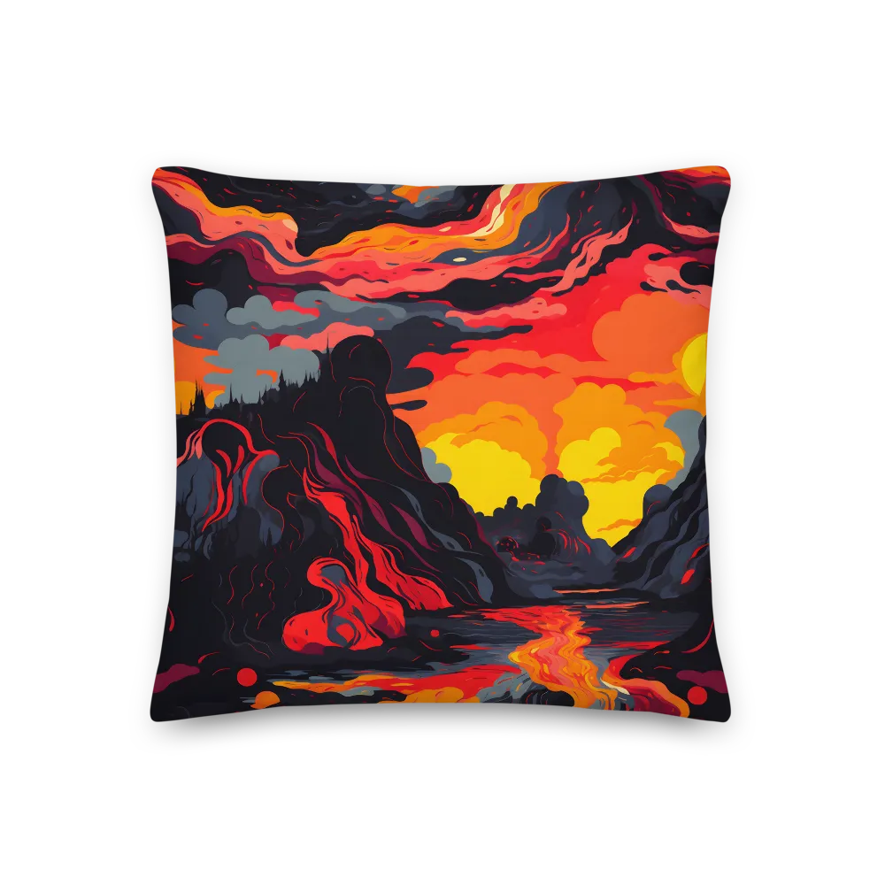 Eruption of Colors | Pillow | 18″×18″